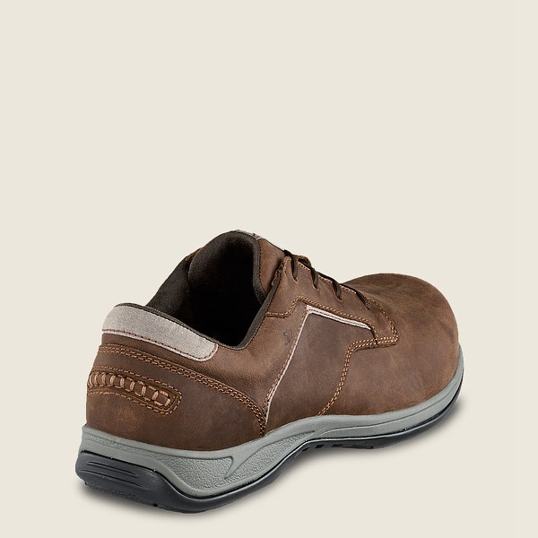 Red Wing Oxford Erkek - Comfortpro - Safety Toe - Kahverengi - 94XJUGLIB